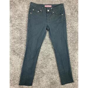 Levi's 518 Skinny Jeans Women's 5M Black Stretch Denim